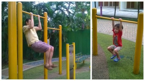Tired of playgrounds, try pull ups instead